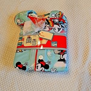 Disney family PJ collection mickey Minnie BNWT sz 12 months